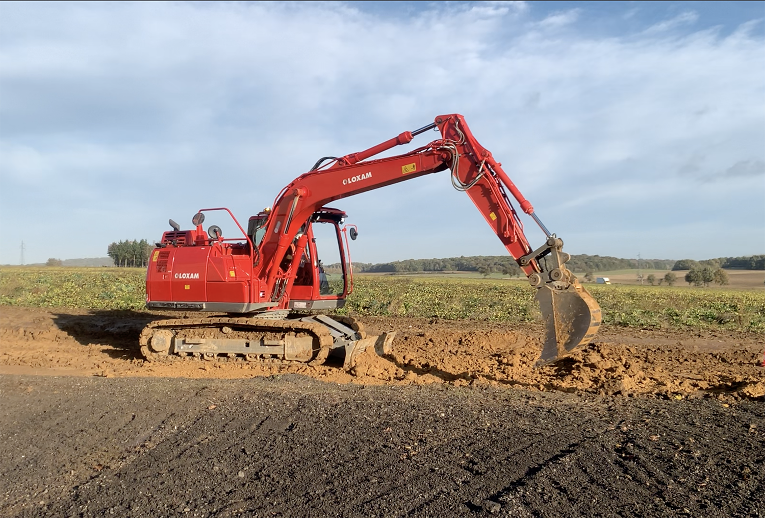 Formation tractopelle