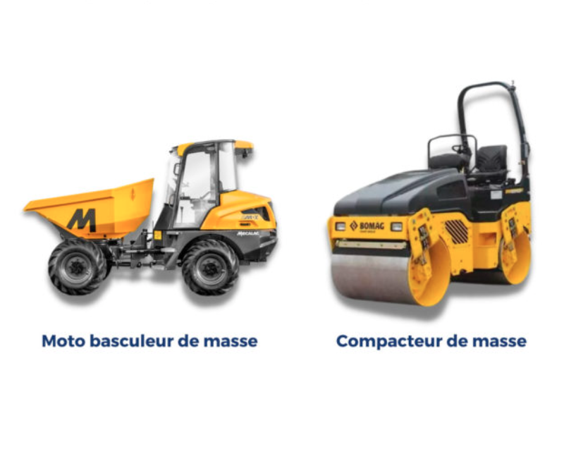 Mini Dumpers et compacteurs ≤ 6t