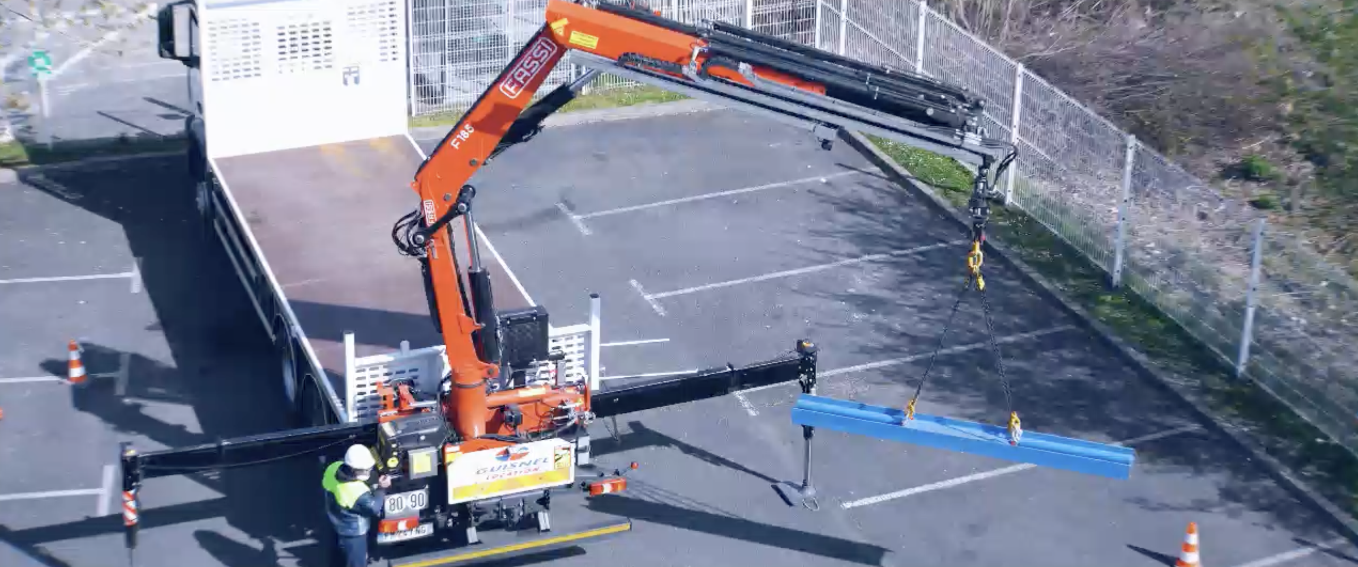 Modèle Autorisation de conduite pour le camion avec bras de grue de chargement CACES® r490
