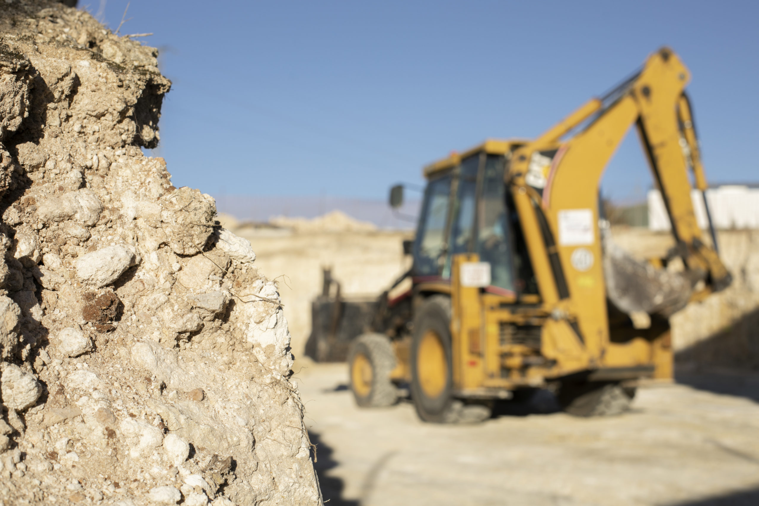 règles de sécurité en utilisant un engin de chantier